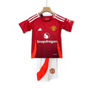 Kit Infantil Manchester United Home 24/25 Lançamento