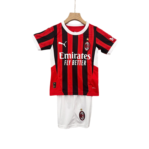Kit Infantil AC Milan Home 24/25 Lançamento
