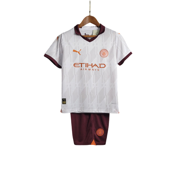 Kit Infantil Manchester City Away 23/24
