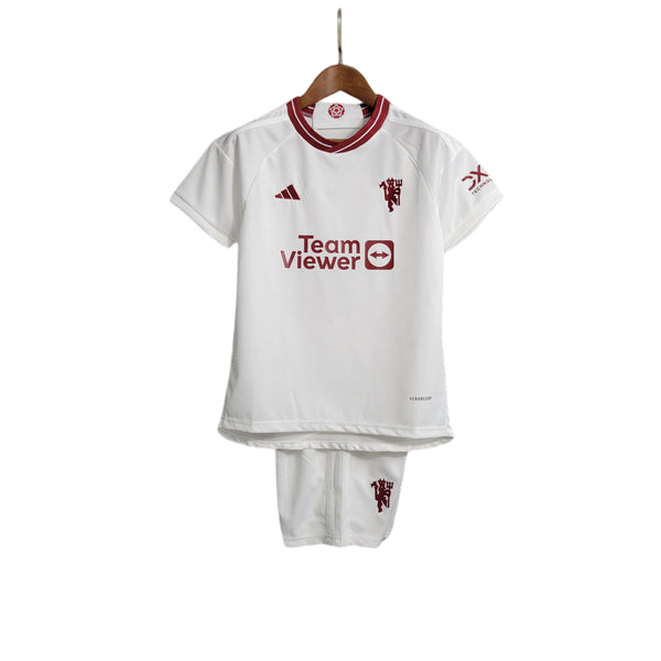 Kit Infantil Manchester United Away 23/24