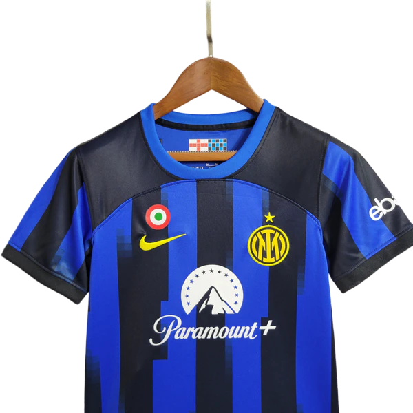 Kit Infantil Inter De Milão Home 23/24