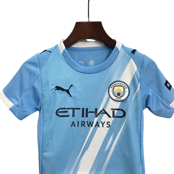 Kit Infantil Manchester City Home 2025/26