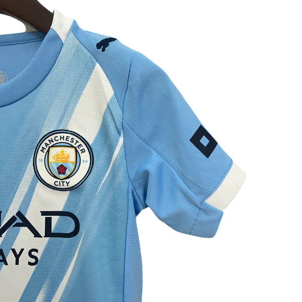 Kit Infantil Manchester City Home 2025/26